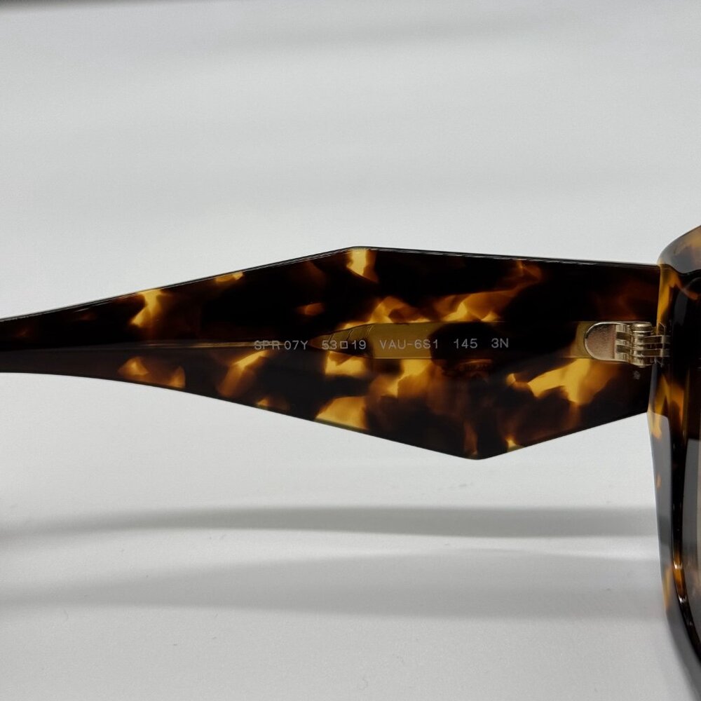 NEW PR07YS VAU6S1 PRADA HONEY HAVANA WOMEN PRADA SUNGLASSES SPR 07Y - Picture 12 of 13